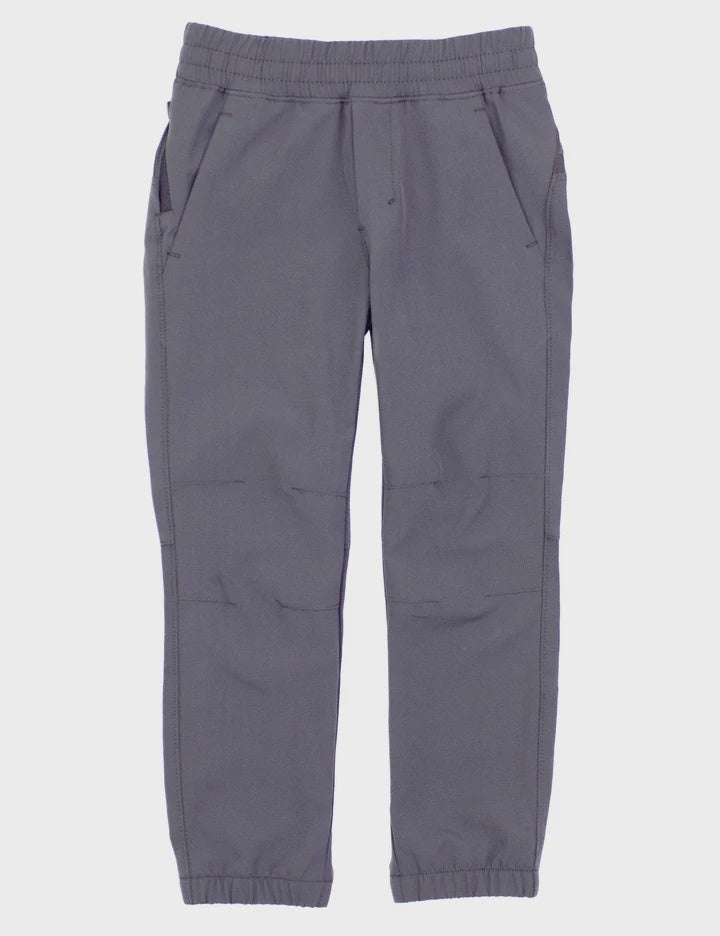 Properly Tied Boys Court Jogger - Charcoal