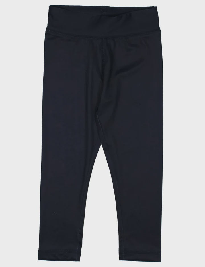 Properly Tied Girls Performance Leggings - Navy