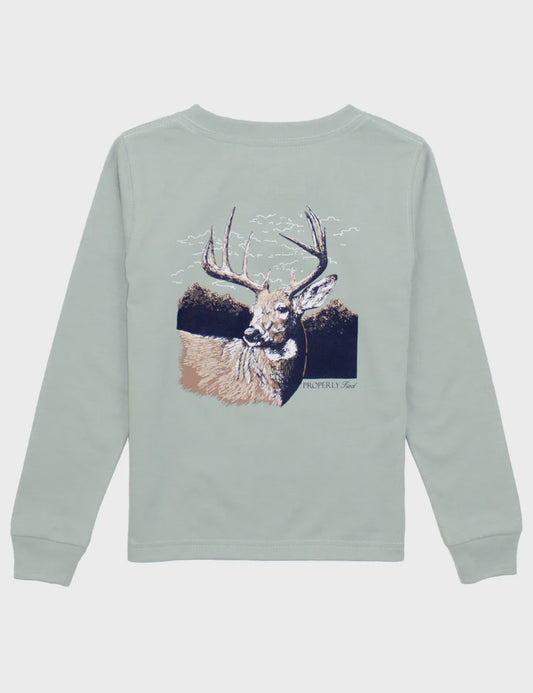 Properly Tied Buck L/S Sage