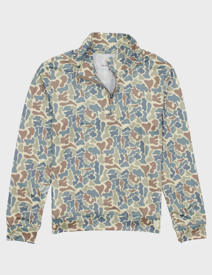 Properly Tied Boys Inlet Pullover - Field Camo