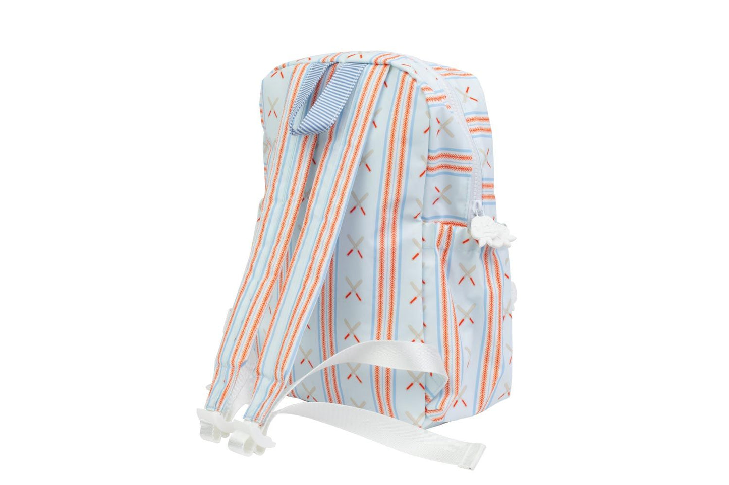 Apple of My Isla Large Backpack - Baseball