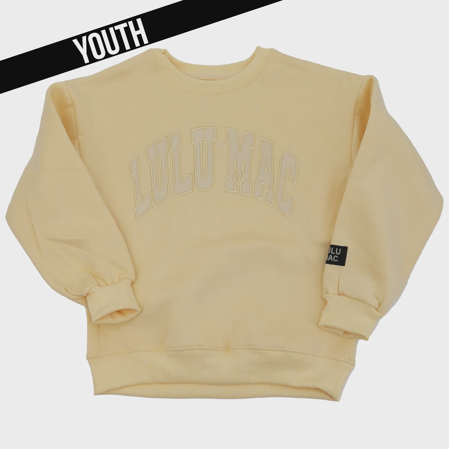 LuLu Mac Youth Sweatshirt - Butter