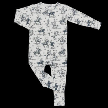 Sweet Bamboo Convertible Romper Rip's Ranch