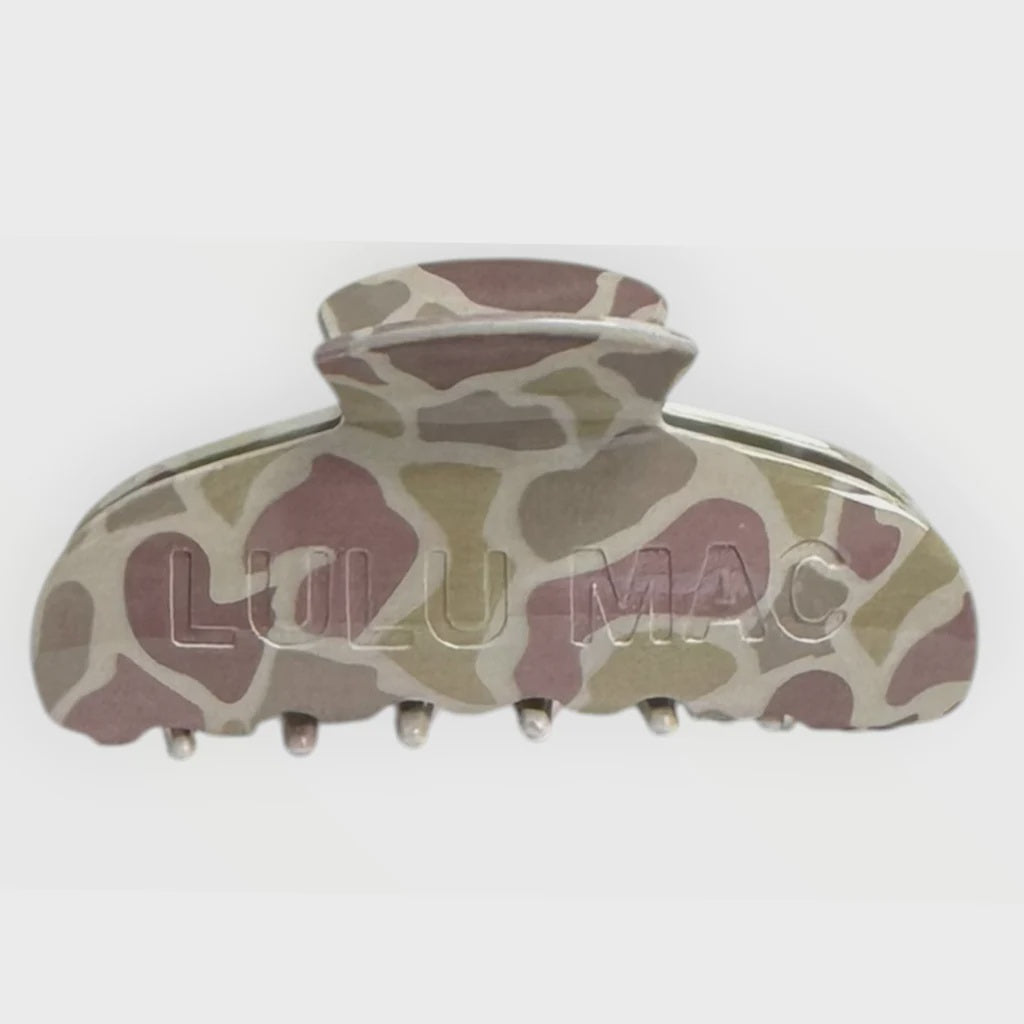 Lulu Mac Camo Hair Clip