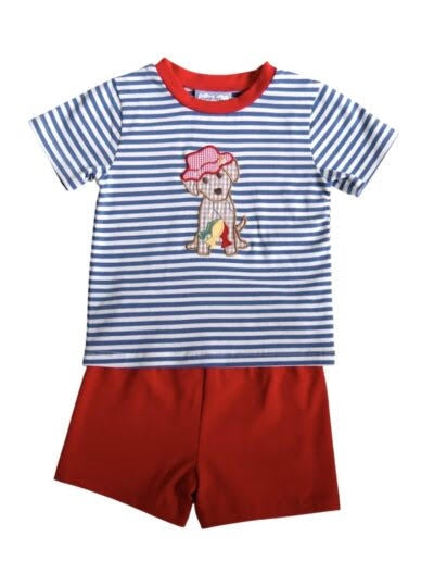Three Sisters Fishing Buddy Boys Short Set