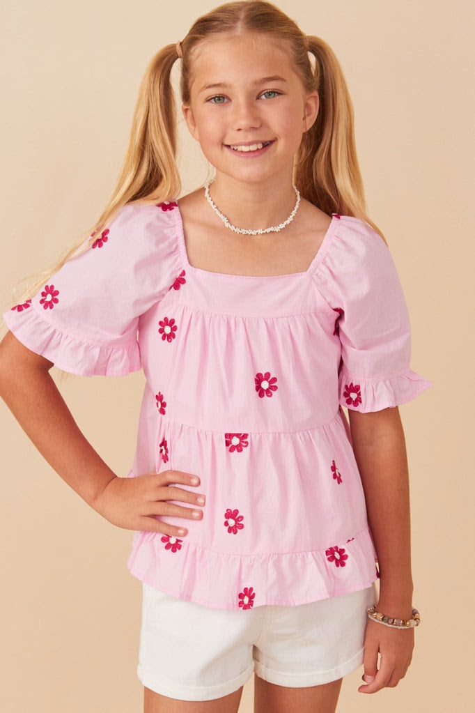 Hayden Girl All Over Daisy Top