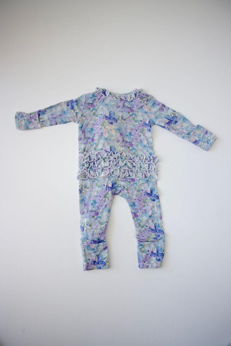 Rockin Royalty Violet Grace Footie