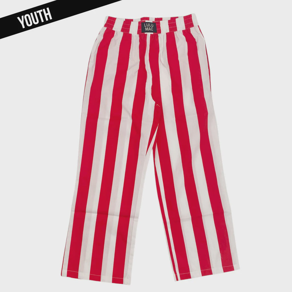 Lulu Mac Darby Kids Pants Red