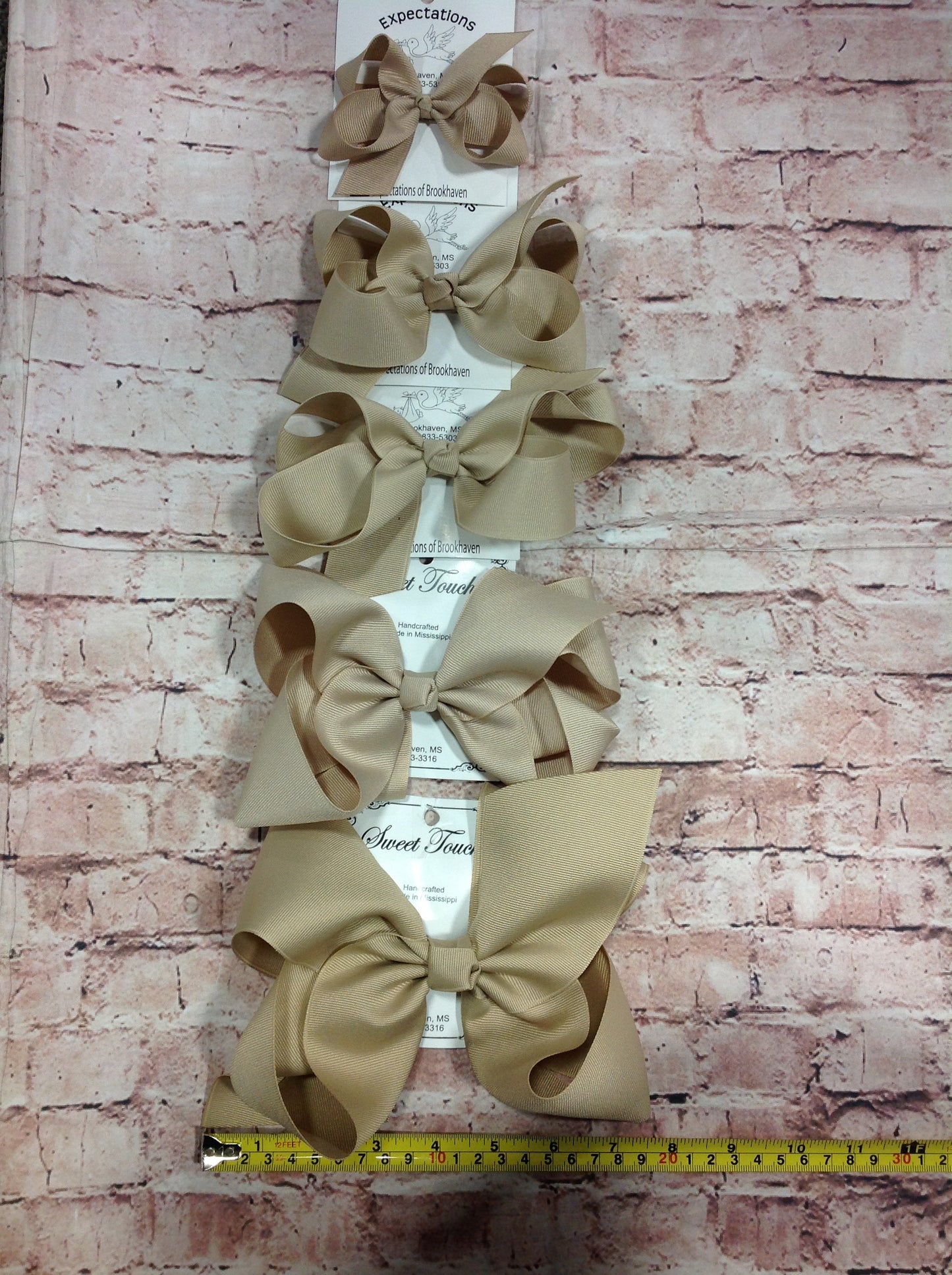Oatmeal Hairbow