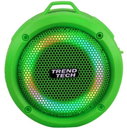 Neon Green Waterproof LED Speaker