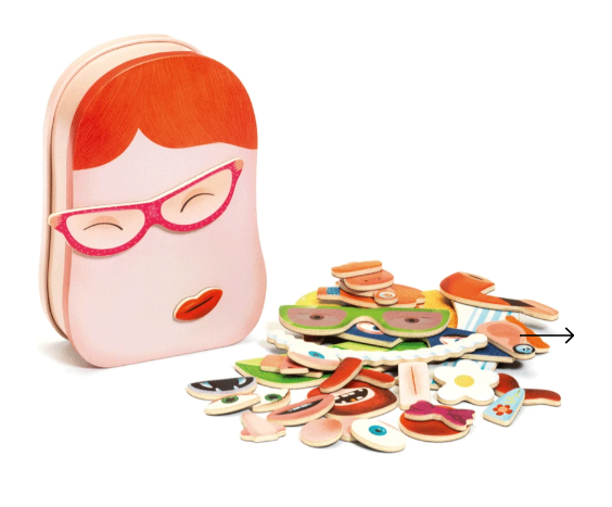 Wooden Magnetics Portraito