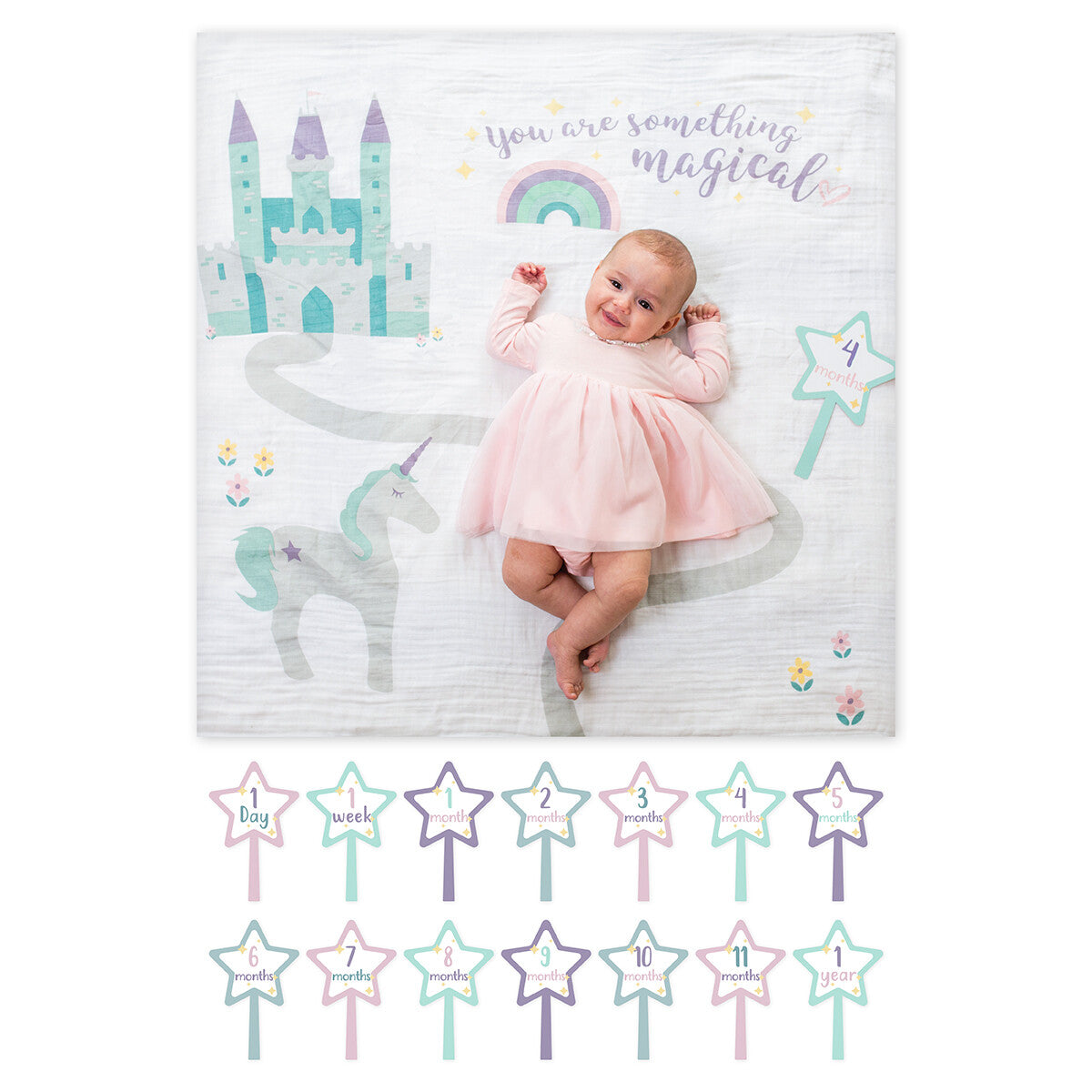 SOMETHING MAGICAL FIRST YEAR BLANKET SET