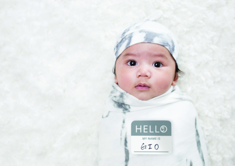 MARBLE HELLO WORLD SWADDLE SET
