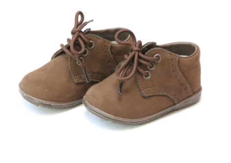 James Nubuck Brown Hi Top Boot