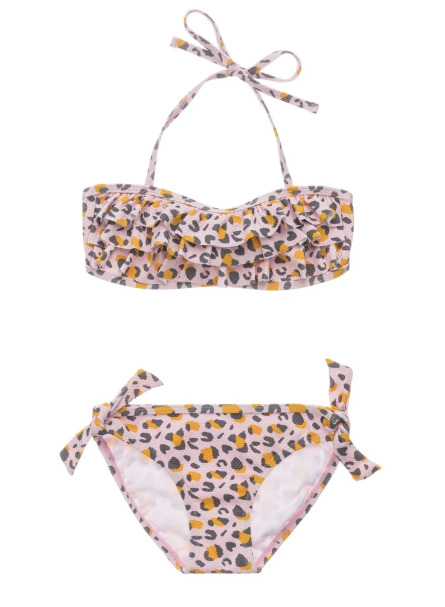 LEOPARD LOVE BANDEAU BIKINI