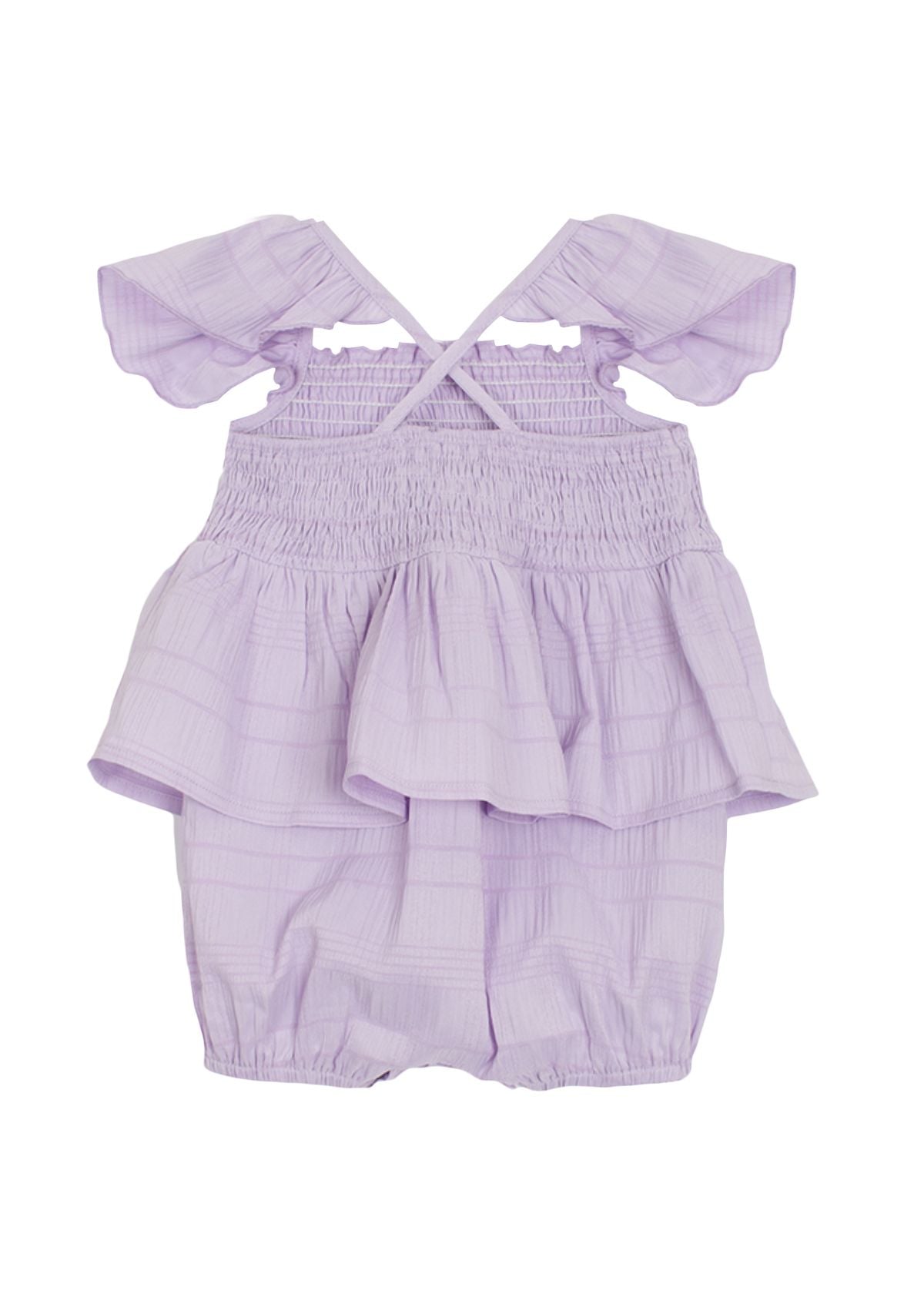 Vibrant Meadows Crepe Chiffon Romper