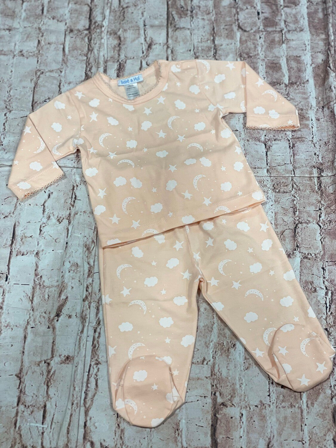 BAM Clouds Pink 2pc Set