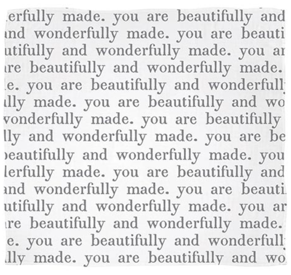 Face to Face Swaddle Blanket - Wonderfully Made