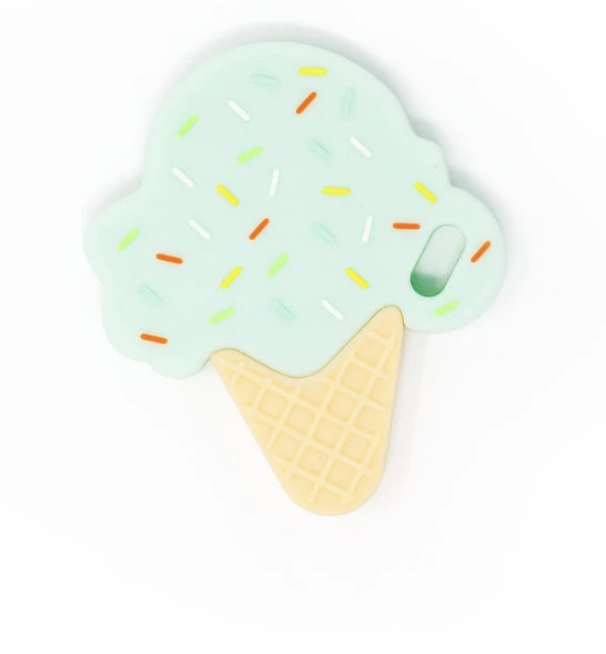ICE CREAM SILICONE TEETHER