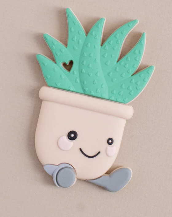 SUCCULENT SILICONE TEETHER