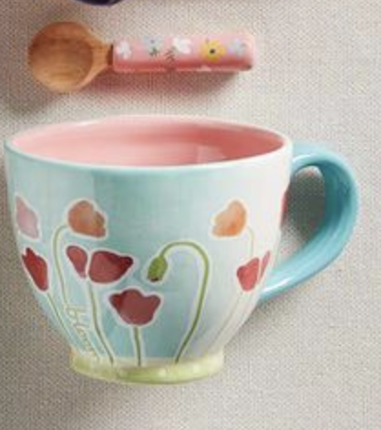 Enjoy Floral Mug Set