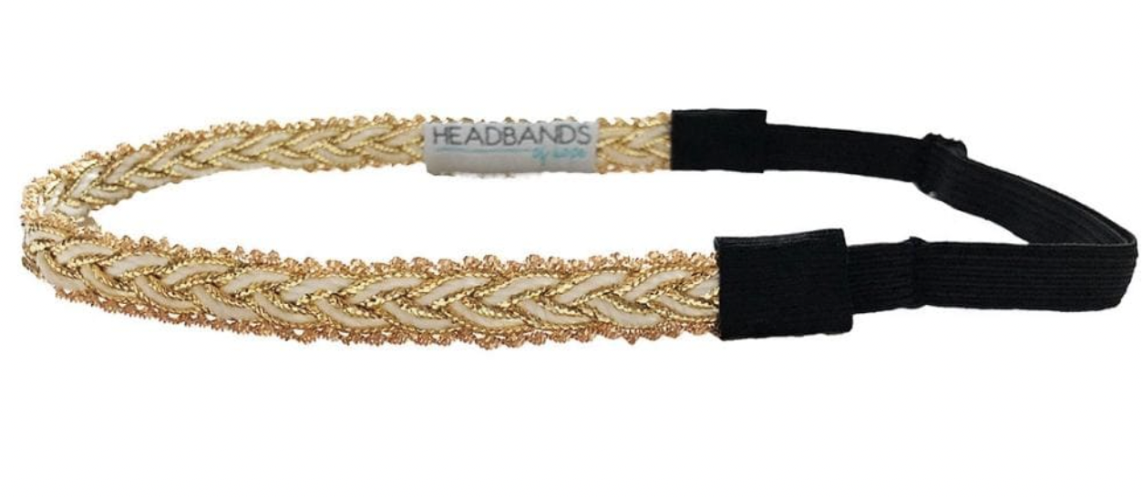 Fools Gold Braid Headband