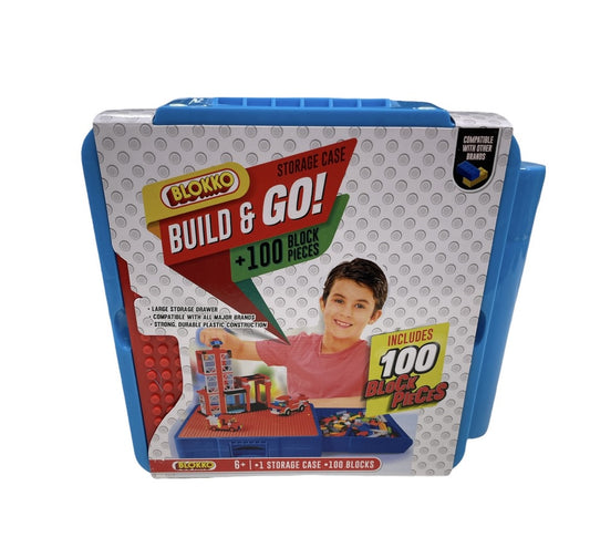 Build & Go Storage Case w/100 Blocks