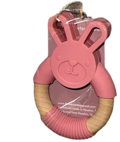 Silicone Bunny Ear Teether