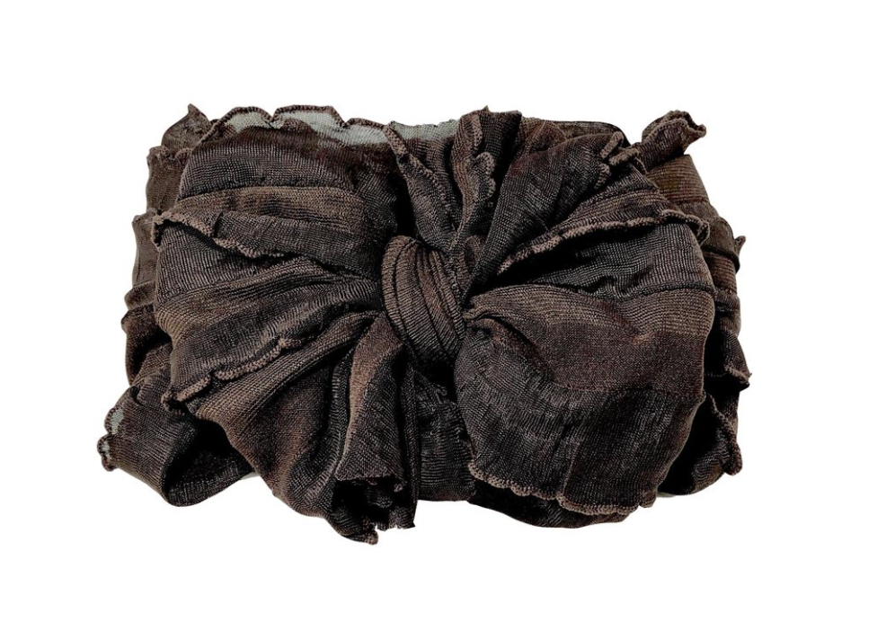 Brown Knotted Headband