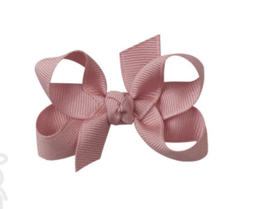 3'' Small Bow Mauve