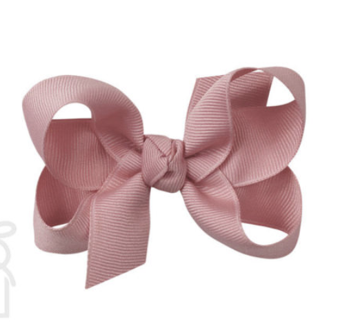 3.5'' Medium Bow Mauve