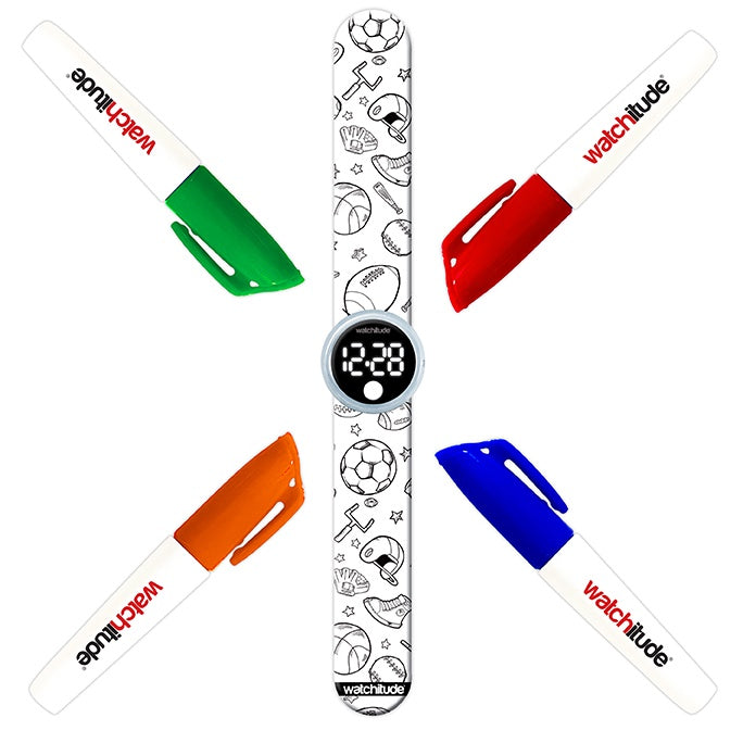 Sports Color Me Digital Slap Watch