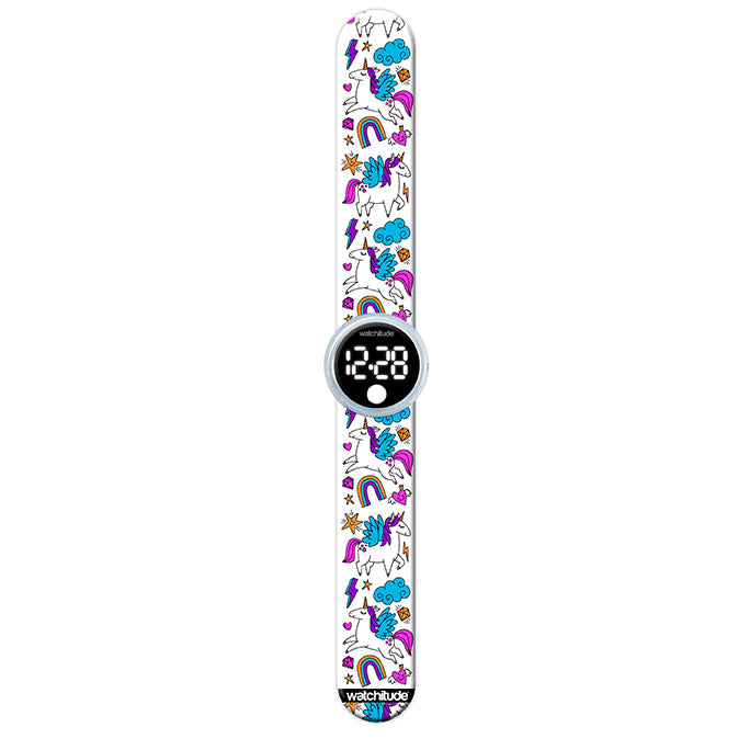 Unicorn World Color Me Digital Slap Watch