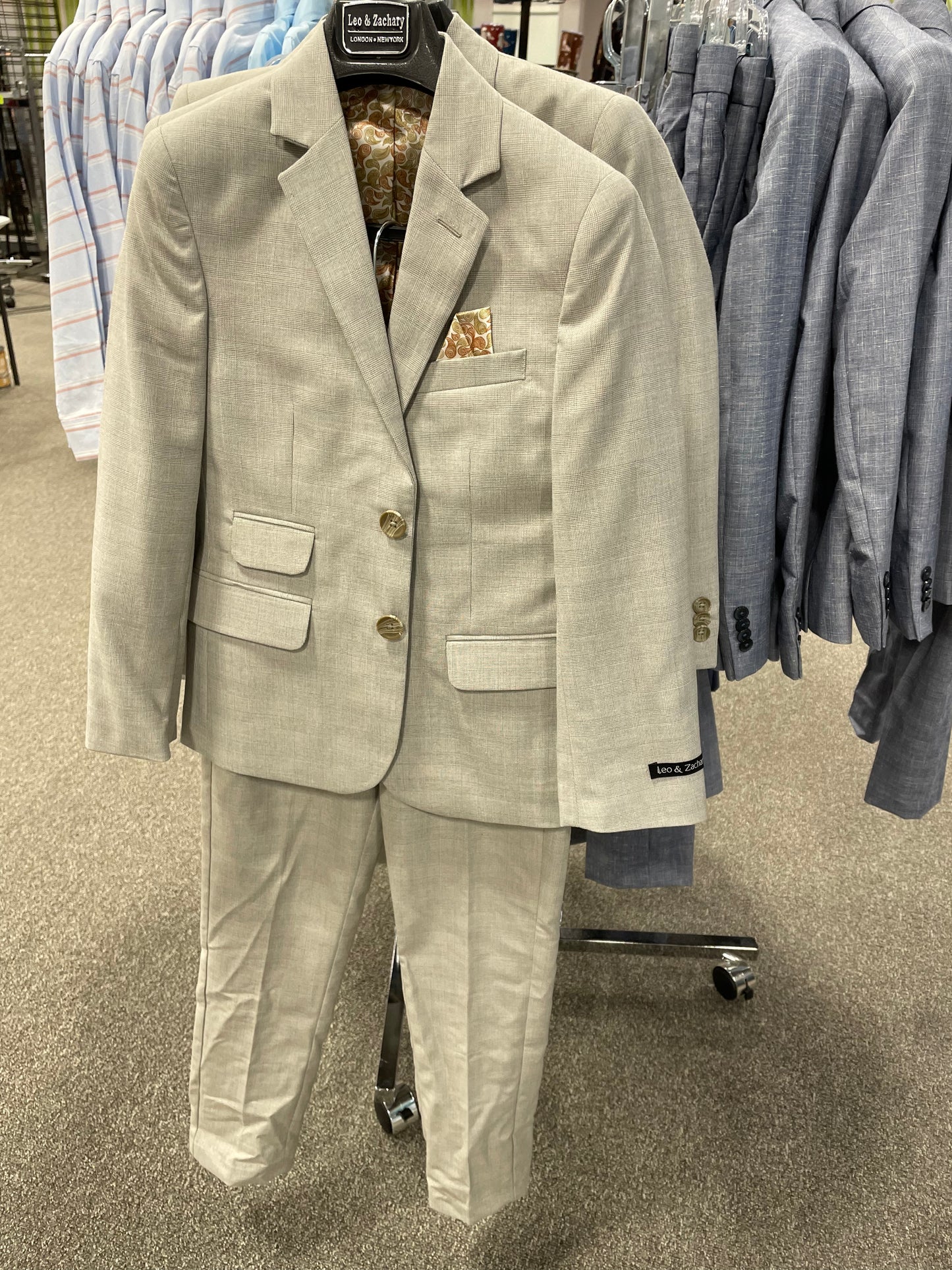 Sedate Grey Sand Blazer