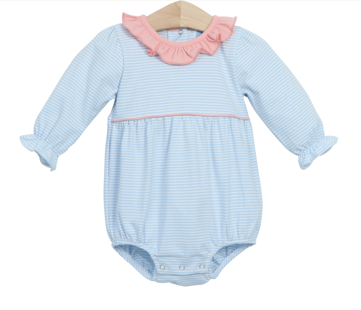 Kate Bubble Lt Blue/Coral