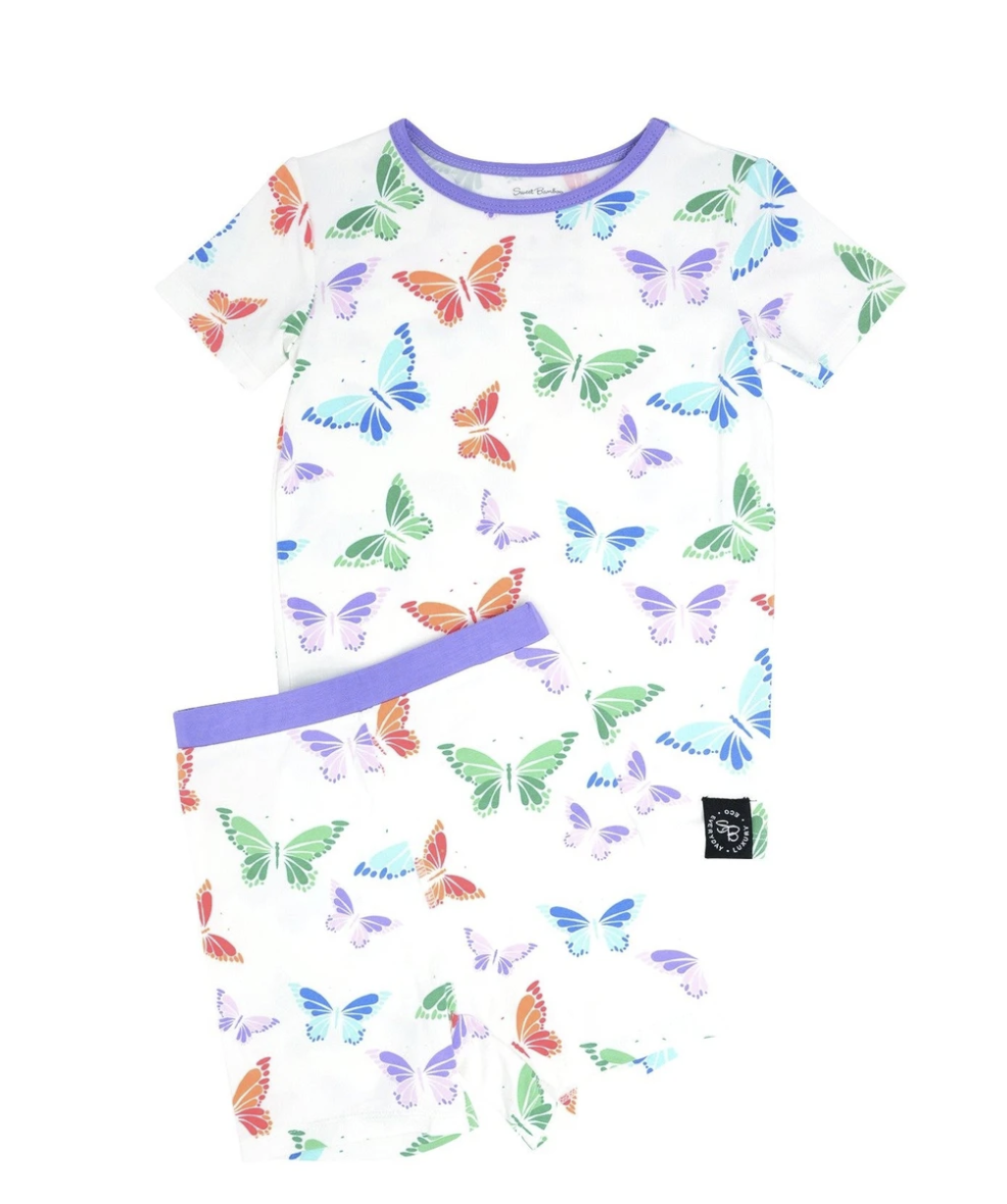 Summer Pjs Rainbow Butterflies