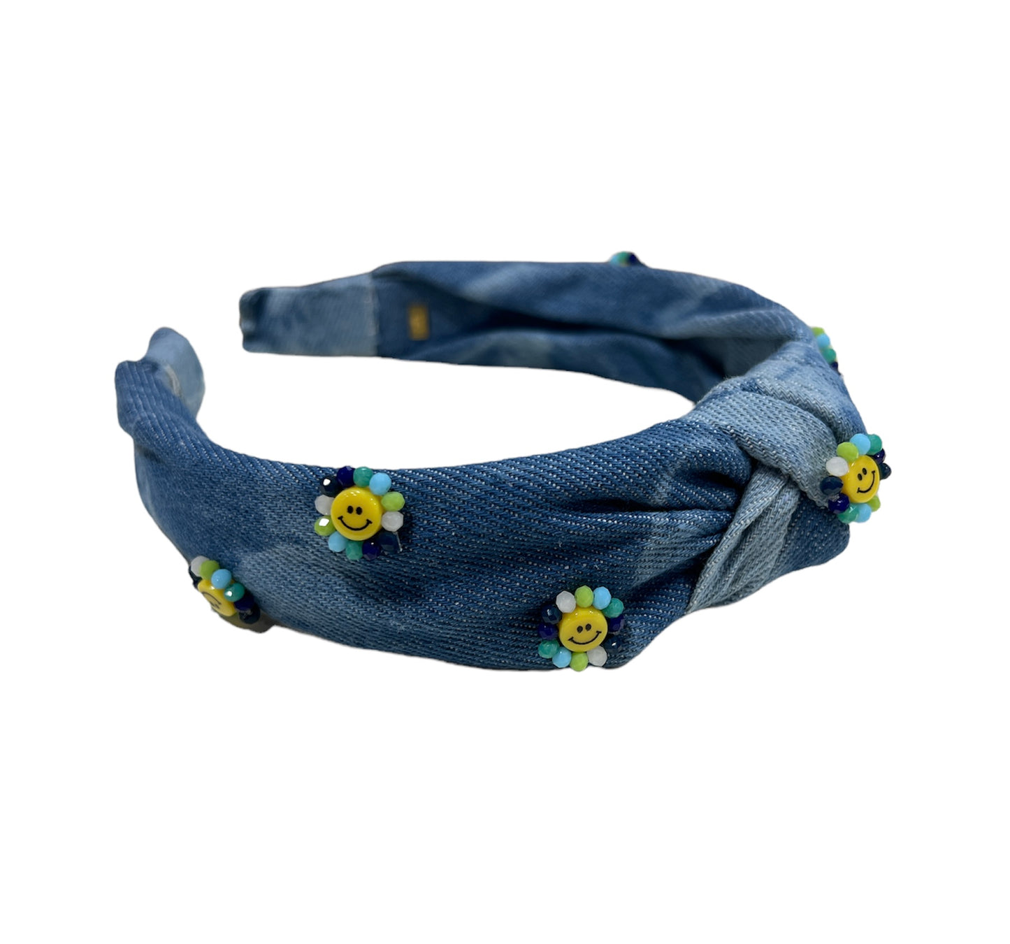 Denim Daisy Headbands