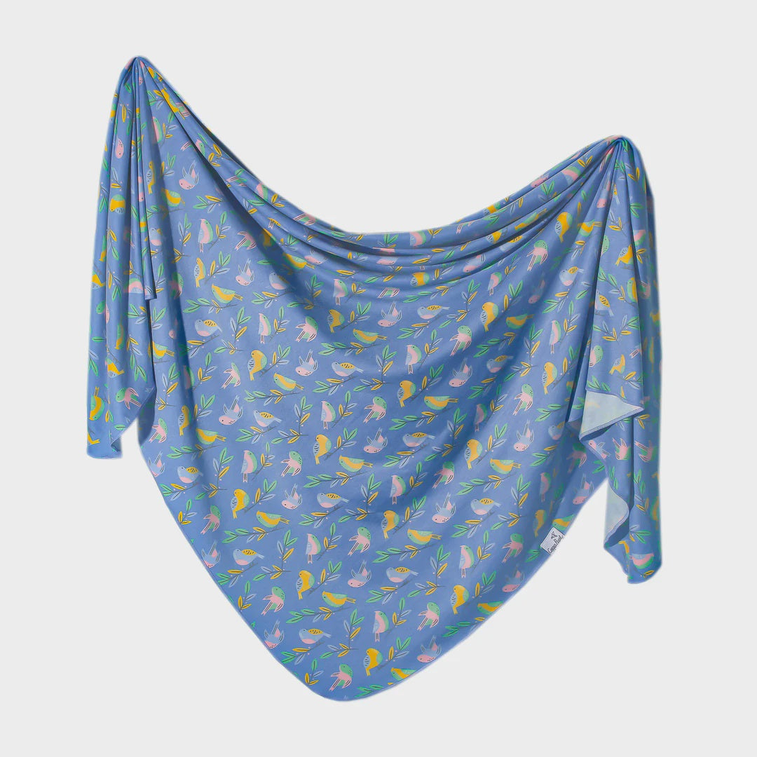 CP Birdie Knit Swaddle Blanket
