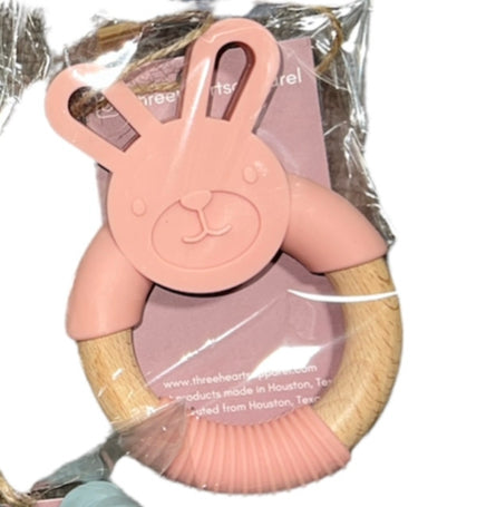 Silicone Bunny Ear Teether
