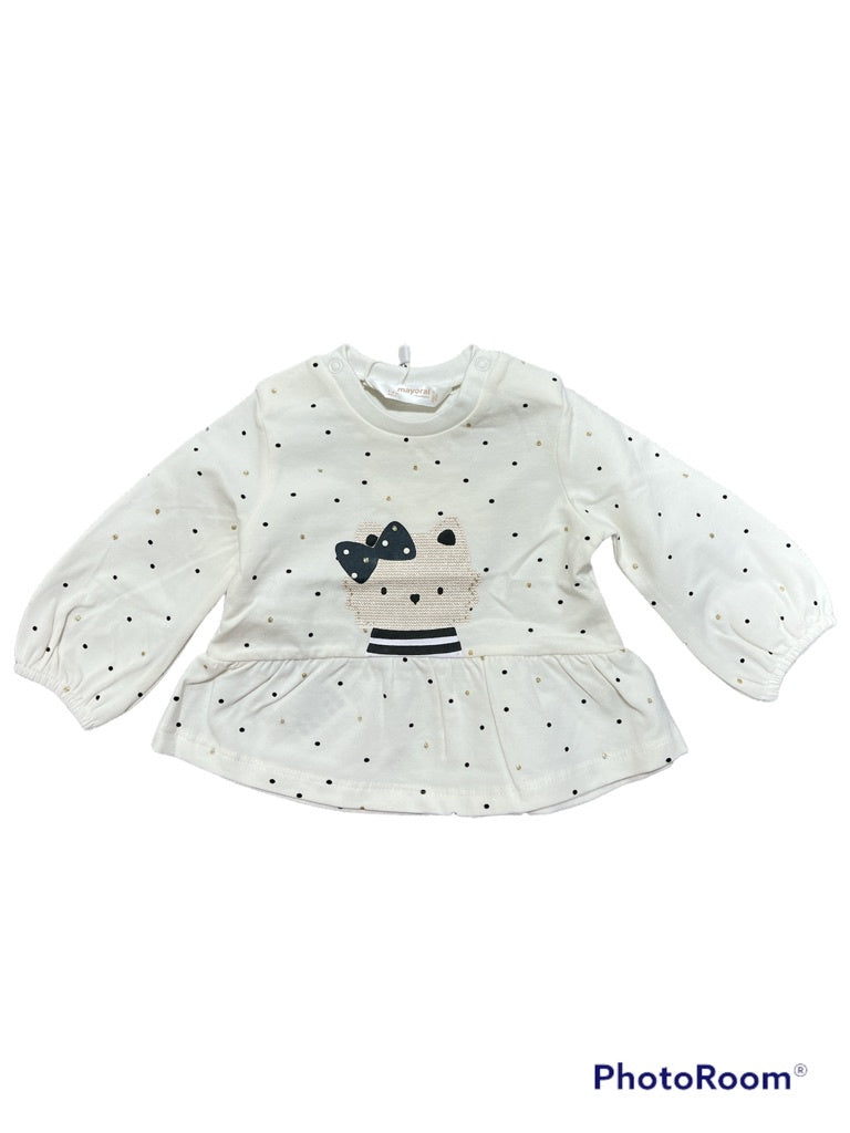 Polka Dot Scottie Tee