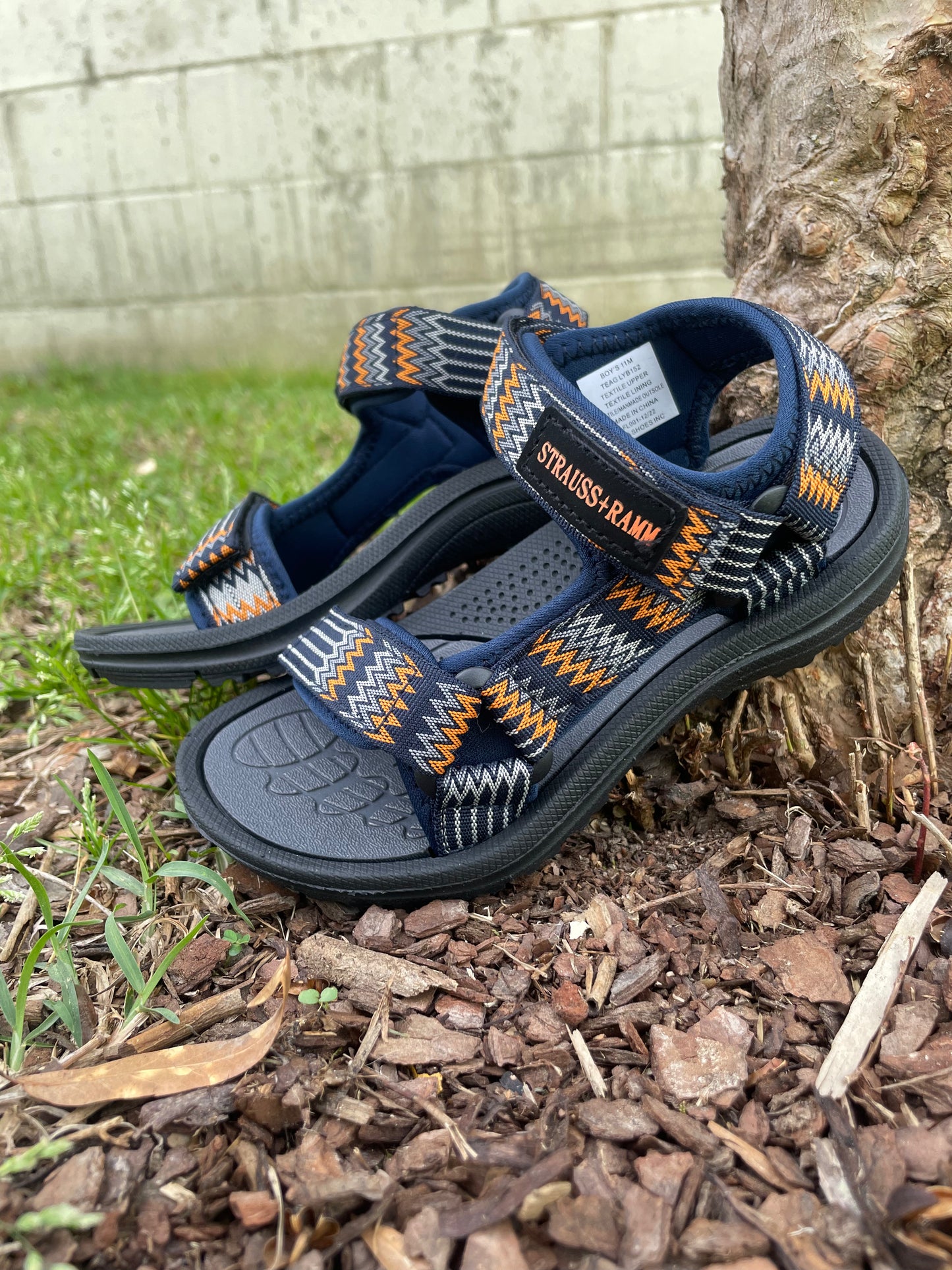 Teagan Navy Sandal