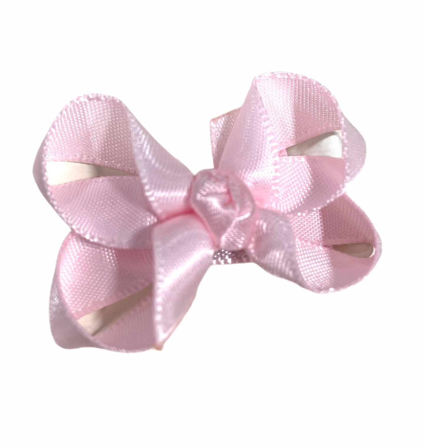 1.5'' SATIN LT.PINK INFANT BOW