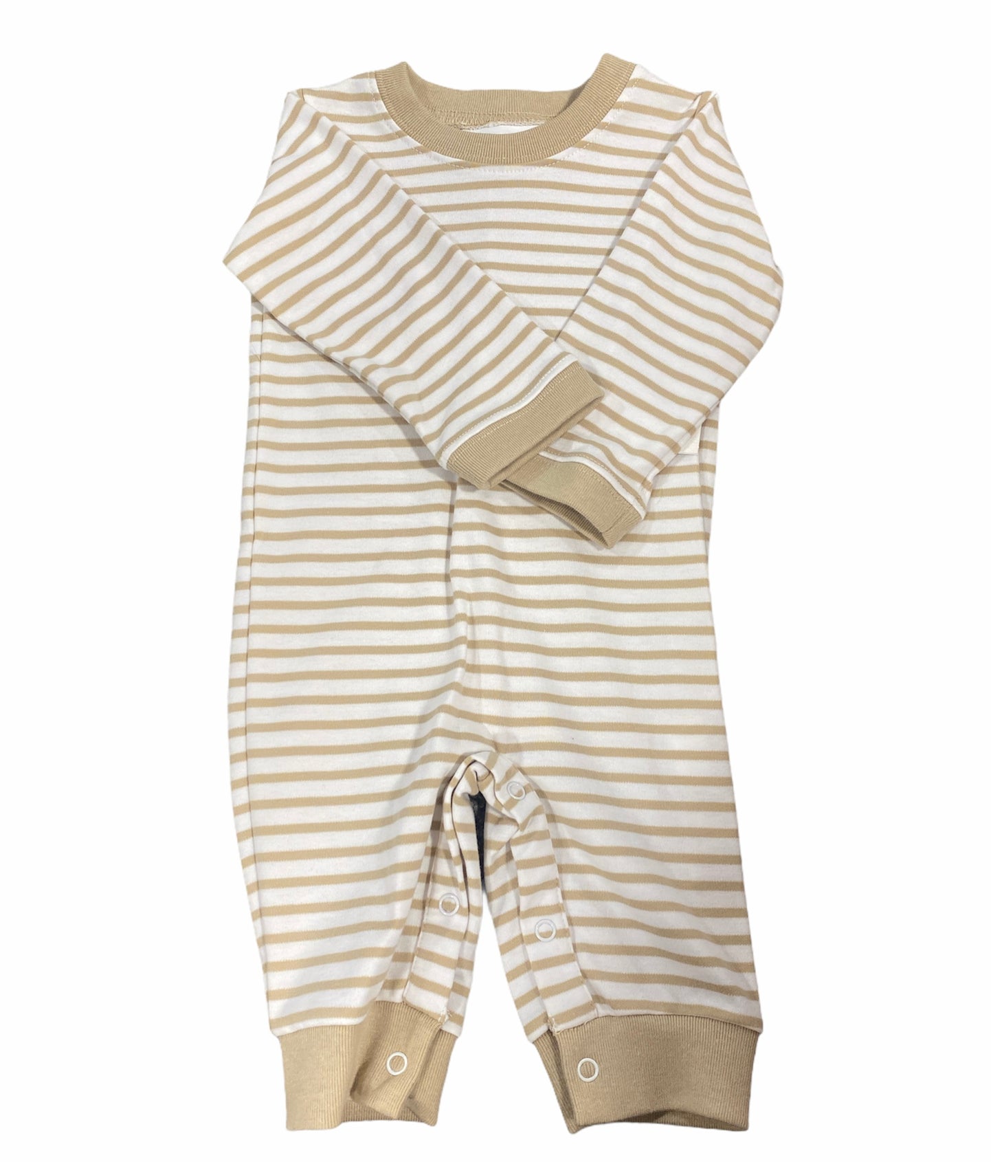 Luke Stripe Tan Knit Bubble