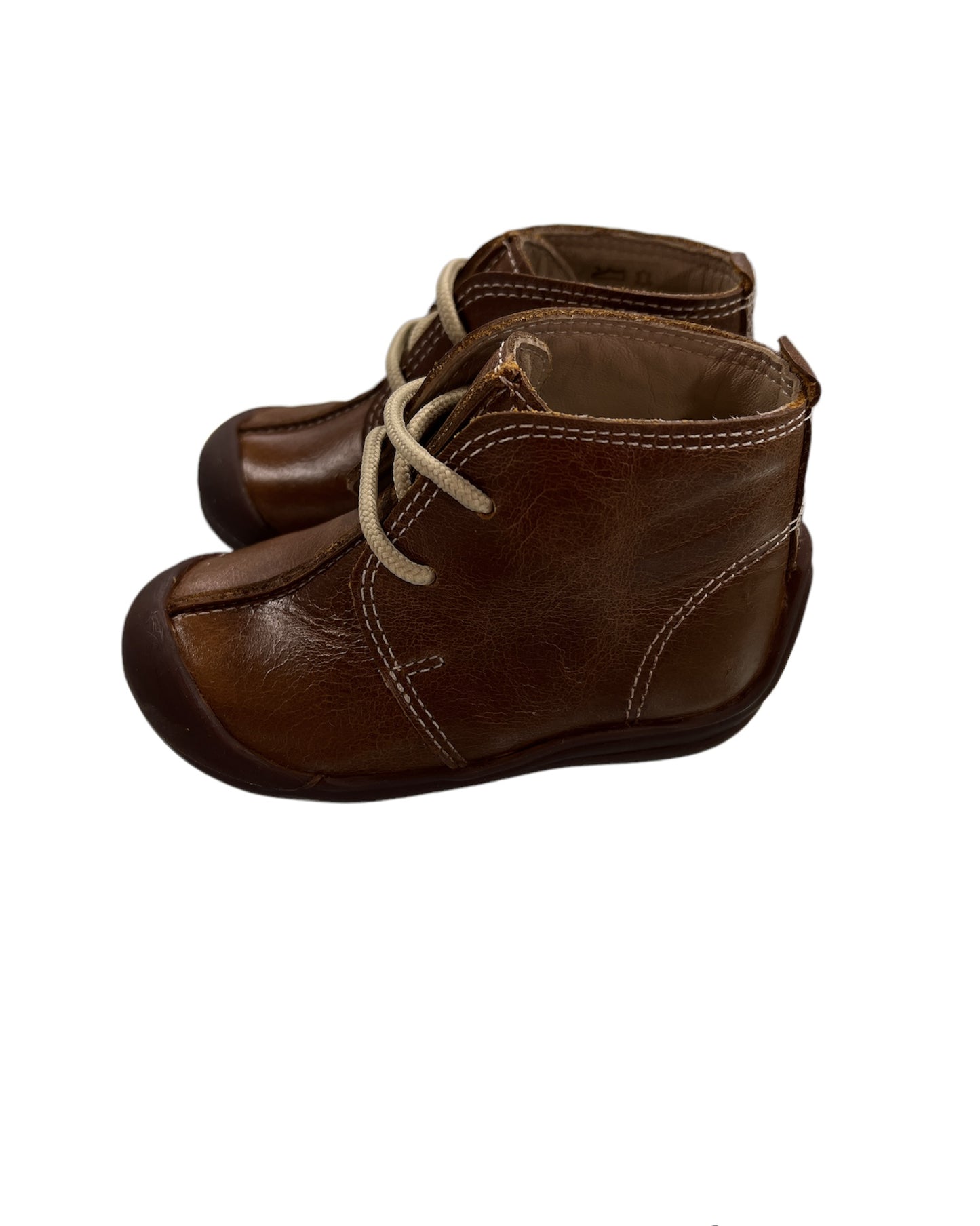Brown Bootie W/ Laces