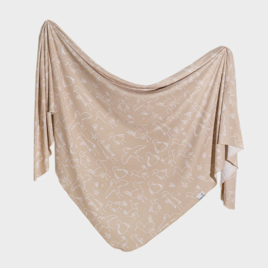CP Sandy Knit Swaddle Blanket