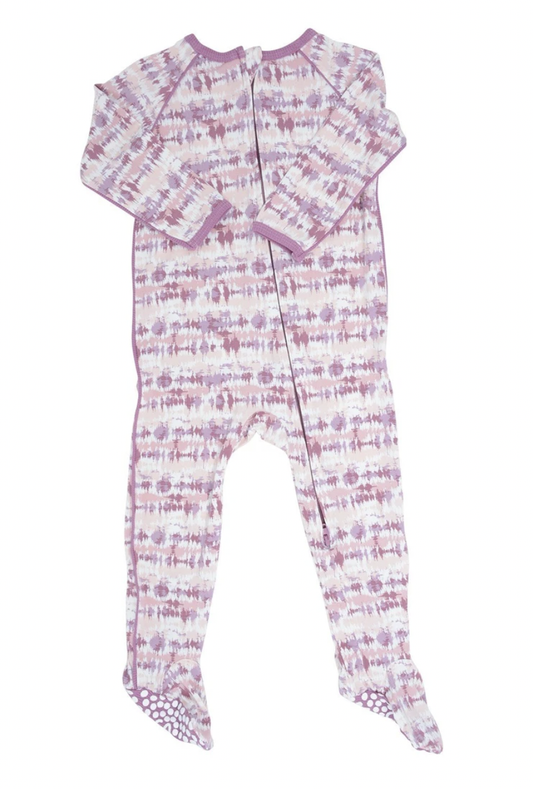 Northern Lights Mavue Piped Zipper Footie