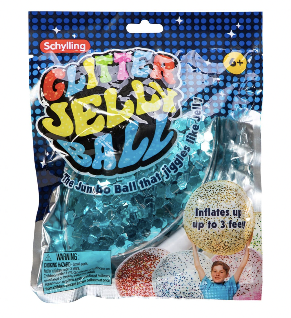 Jumbo Glitter Jelly Ball