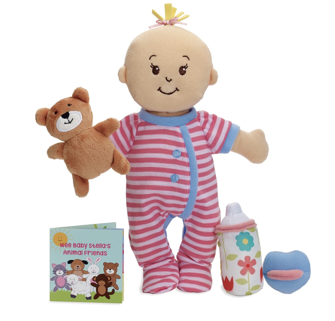 Wee Baby Stella Peach Sleepy Time Set