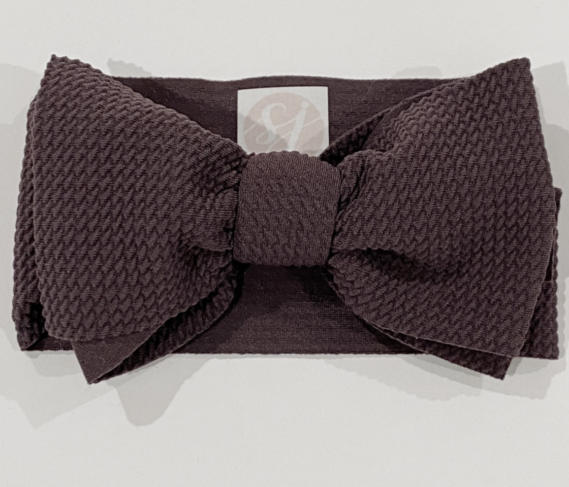 plum "chandler" wide width headwrap