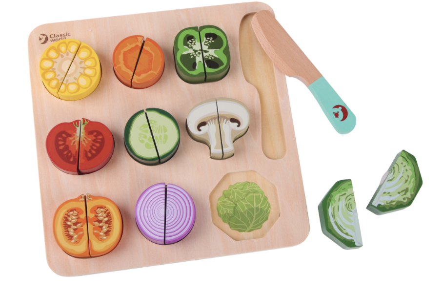 Cutting Vegetable Puzzle